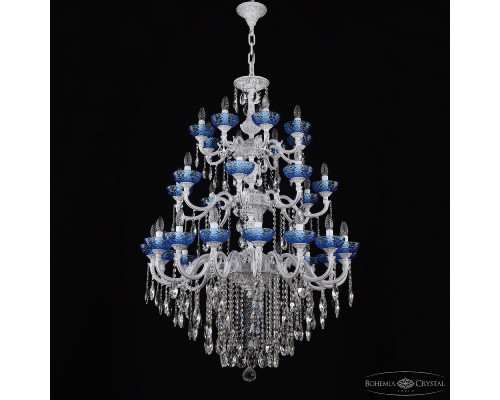 Дополнительное фото Люстра подвесная Bohemia Ivele Crystal AL78101/16+8+8/300/3d B WMN P Aquamarine/M-1F: Купить в Интернет магазин освещения GCSVET.RU