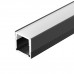 Основное фото Профиль Arlight SL-SLIM20-H20-2000 BLACK 047632: Купить в Интернет магазин освещения GCSVET.RU