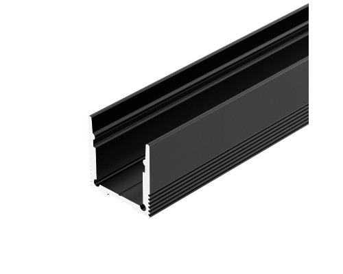 Дополнительное фото Профиль Arlight SL-SLIM20-H20-2000 BLACK 047632: Купить в Интернет магазин освещения GCSVET.RU