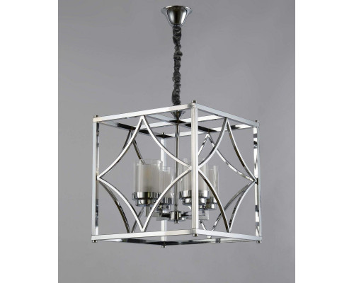 Дополнительное фото Люстра подвесная Lumina Deco Quadrato LDP 1223-4 CHR: Купить в Интернет магазин освещения GCSVET.RU
