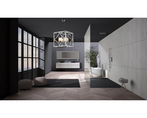 Дополнительное фото Люстра подвесная Lumina Deco Quadrato LDP 1223-4 CHR: Купить в Интернет магазин освещения GCSVET.RU