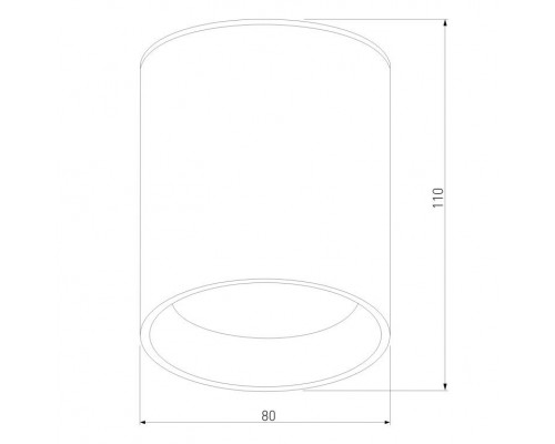 Дополнительное фото Уличный потолочный светильник Elektrostandard Light LED 4690389176968: Купить в Интернет магазин освещения GCSVET.RU