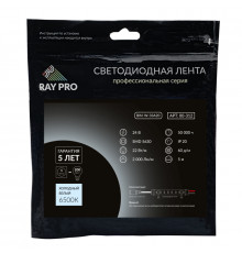 Лента светодиодная Apeyron 24В ПРО 22Вт/м smd5630, 60д/м IP20 2000Лм/м 5м 6500К 00-312