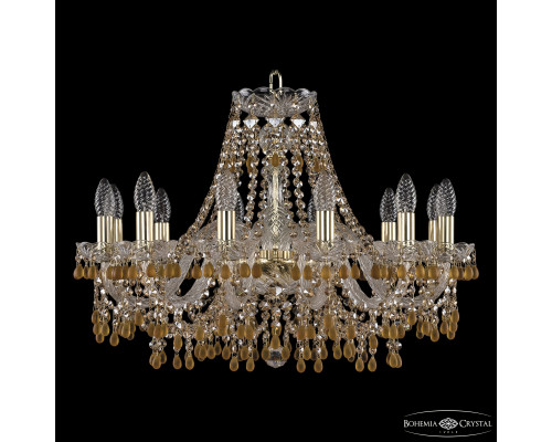 Основное фото Люстра подвесная Bohemia Ivele Crystal 1410/12/240 G V1003 R721: Купить в Интернет магазин освещения GCSVET.RU