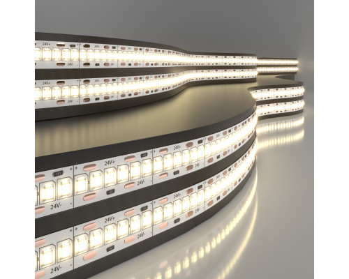 Основное фото Светодиодная лента Elektrostandard 24V 24W 240Led 2835 IP20 теплый белый, 5м 4690389167614: Купить в Интернет магазин освещения GCSVET.RU