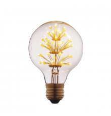Филаментная лампа светодиодная Loft IT E27 3W прозрачная G8047LED