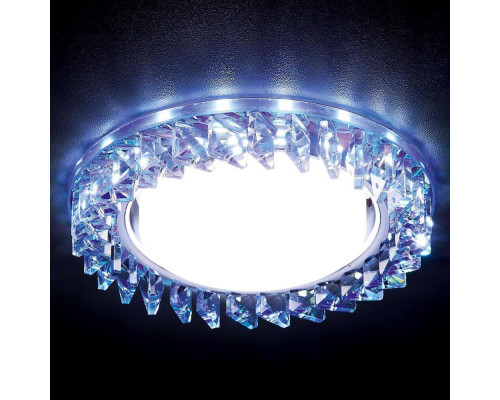 Дополнительное фото Светильник встраиваемый Ambrella Light GX53 LED G255 CH: Купить в Интернет магазин освещения GCSVET.RU