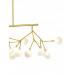 Дополнительное фото Люстра потолочная Natali Kovaltseva GRACE 75128/12C GOLD SATIN: Купить в Интернет магазин освещения GCSVET.RU