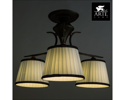 Дополнительное фото Люстра потолочная Arte Lamp Irene A5133PL-3BR: Купить в Интернет магазин освещения GCSVET.RU