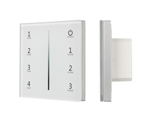 Основное фото Панель Arlight Sens Smart-P29-Dim White (230V, 4 зоны, 2.4G) 027103: Купить в Интернет магазин освещения GCSVET.RU