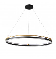 Люстра подвесная Crystal Lux FERNANDO SP88W LED BLACK/GOLD