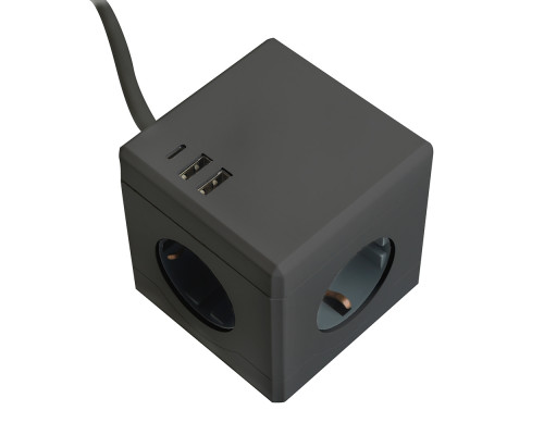 Основное фото Удлинитель трехместный Stekker Comfort HM10-41-01 49657: Купить в Интернет магазин освещения GCSVET.RU