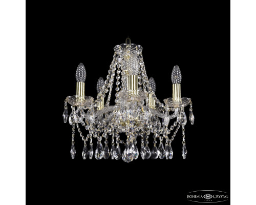 Основное фото Люстра подвесная Bohemia Ivele Crystal 1413/5/141 G: Купить в Интернет магазин освещения GCSVET.RU