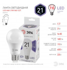Светодиодная лампочка Эра LED A65-21W-860-E27 Б0035333