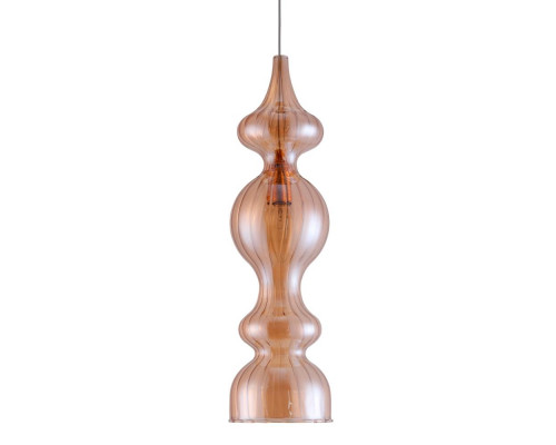 Дополнительное фото Светильник подвесной Crystal Lux Iris SP1 A Amber: Купить в Интернет магазин освещения GCSVET.RU