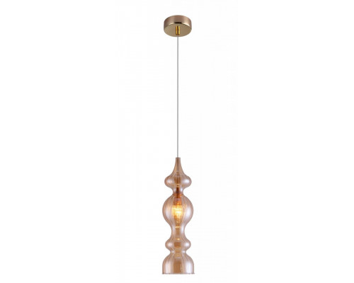 Дополнительное фото Светильник подвесной Crystal Lux Iris SP1 A Amber: Купить в Интернет магазин освещения GCSVET.RU