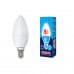 Дополнительное фото Светодиодная лампочка Volpe LED-C37 LED-C37-9W/NW/E14/FR/NR картон: Купить в Интернет магазин освещения GCSVET.RU