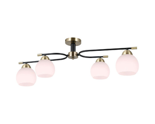 Дополнительное фото Потолочная люстра Illumico IL0638-4CSQ-24 AB BK LIBRA: Купить в Интернет магазин освещения GCSVET.RU