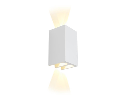 Основное фото Светильник настенный LED iLedex Double ZD8160-12W WH: Купить в Интернет магазин освещения GCSVET.RU