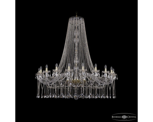 Основное фото Люстра подвесная Bohemia Ivele Crystal 1413/20/530/h-159 G: Купить в Интернет магазин освещения GCSVET.RU