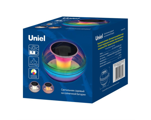 Основное фото Светильник уличный Uniel Солары USL-S-824/PT100 POOL LIGHT UL-00011597: Купить в Интернет магазин освещения GCSVET.RU