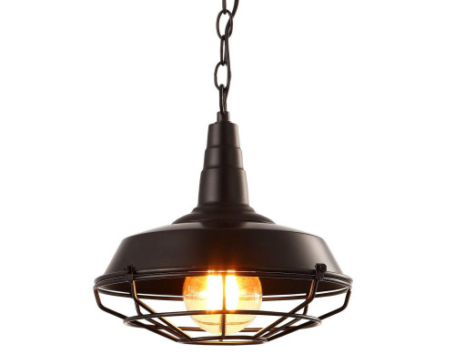 Основное фото Светильник подвесной Arte Lamp Ferrico A9181SP-1BK: Купить в Интернет магазин освещения GCSVET.RU