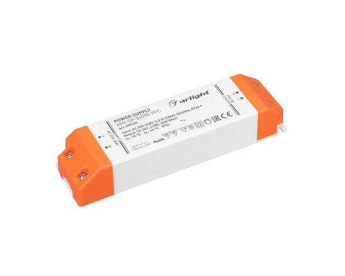 Основное фото Сетевой адаптер Arlight ARV-SP-24050-PFC (24V, 2.08A, 50W) 039235: Купить в Интернет магазин освещения GCSVET.RU