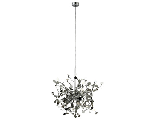 Основное фото Светильник подвесной Crystal Lux GARDEN SP3 D400 CHROME: Купить в Интернет магазин освещения GCSVET.RU