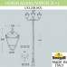 Дополнительное фото Садовый светильник Fumagalli U33.208.M21.AXH27: Купить в Интернет магазин освещения GCSVET.RU