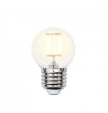 Светодиодная лампочка Uniel SKY Globe LED-G45-6W/WW/E27/FR PLS02WH картон