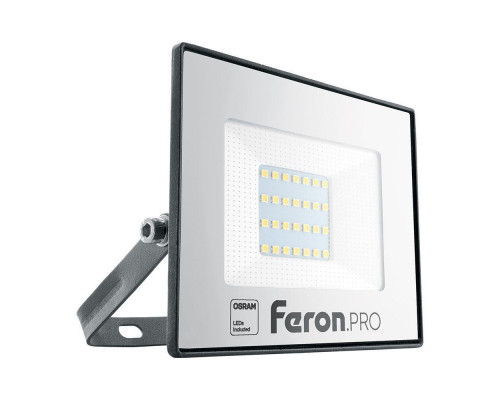 Основное фото Светодиодный прожектор Feron LL-1000 30W 6400K 41539: Купить в Интернет магазин освещения GCSVET.RU