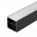 Основное фото Алюминиевый профиль Arlight LINE-S-7575-3000 BLACK 041857: Купить в Интернет магазин освещения GCSVET.RU