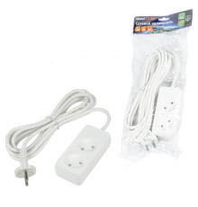 Удлинитель бытовой Uniel Ultra S-CU2-5 WHITE UL-00009978