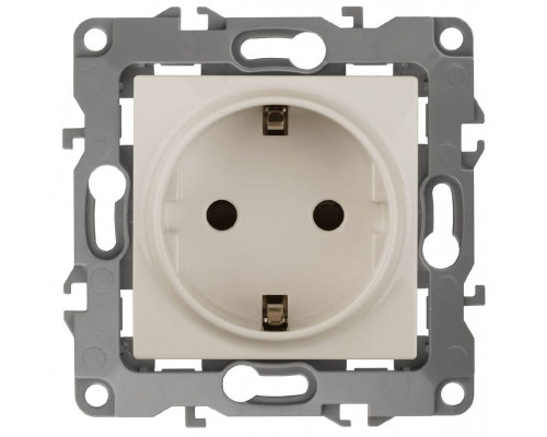 Основное фото Розетка ЭРА 12 2P E Schuko 16A 250V 12-2101-02 Б0014676: Купить в Интернет магазин освещения GCSVET.RU