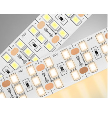 Лента светодиодная трехрядная Ambrella Light LED Strip 24В 2835 26Вт/м 3000K 5м IP20 GS3901