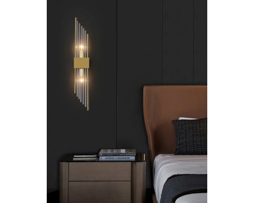 Дополнительное фото Настенный светильник Delight Wall lamp 88067W brass: Купить в Интернет магазин освещения GCSVET.RU