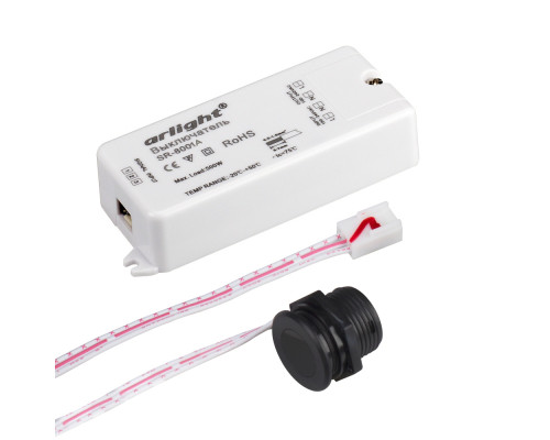 Основное фото ИК-датчик Arlight SR-8001A Black (220V, 500W, IR-Sensor) 020207: Купить в Интернет магазин освещения GCSVET.RU