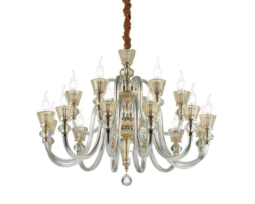 Основное фото Люстра подвесная Ideal Lux Strauss SP18 140629: Купить в Интернет магазин освещения GCSVET.RU