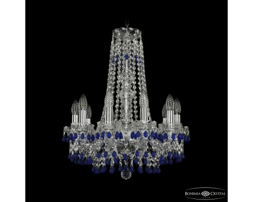 Основное фото Люстра подвесная Bohemia Ivele Crystal 1410/10/160/h-60 Ni V3001: Купить в Интернет магазин освещения GCSVET.RU