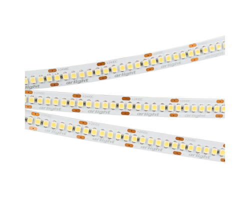 Основное фото Лента светодиодная Arlight 19,2W/m 240LED/m 3528SMD дневной белый 5M 017431(2): Купить в Интернет магазин освещения GCSVET.RU