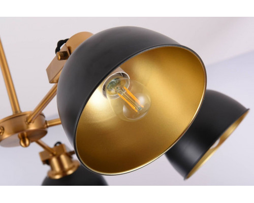 Дополнительное фото Подвесная люстра Lumina Deco Belmonti LDP D017-5 BK: Купить в Интернет магазин освещения GCSVET.RU