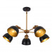 Основное фото Подвесная люстра Lumina Deco Belmonti LDP D017-5 BK: Купить в Интернет магазин освещения GCSVET.RU
