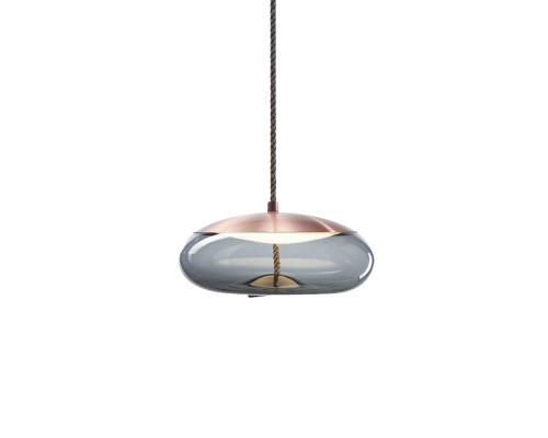 Основное фото Светильник подвесной Delight Collection Knot 9966P/D copper/blue: Купить в Интернет магазин освещения GCSVET.RU