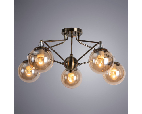 Дополнительное фото Люстра потолочная Arte Lamp Enigma A3133PL-5AB: Купить в Интернет магазин освещения GCSVET.RU