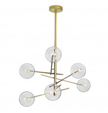 Люстра потолочная Delight Collection Globe Mobile 9307P-6A gold