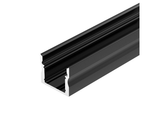 Дополнительное фото Алюминиевый профиль Arlight LINE-1715-2000 ANOD BLACK 044275: Купить в Интернет магазин освещения GCSVET.RU