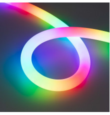 Лента светодиодная герметичная Arlight SPI-MOONLIGHT-TOP-F180-D25mm 12V RGB-PX2 360deg (20 W/m, IP65, 3535, 3m, wire x1) 037564