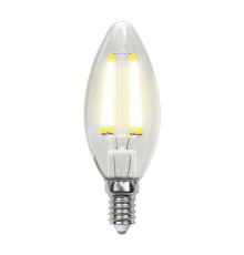 Филаментная лампа светодиодная (UL-00003247) Uniel E14 7,5W 4000K прозрачная LED-C35-7,5W/NW/E14/CL GLA01TR