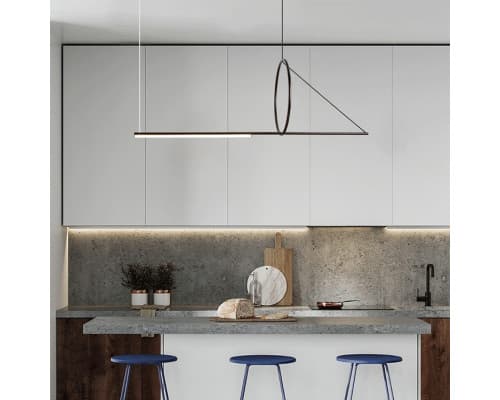 Дополнительное фото Светильник подвесной ImperiumLoft Suspension Cercle Et Trait 144225-22: Купить в Интернет магазин освещения GCSVET.RU