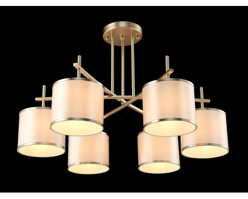 Дополнительное фото Люстра потолочная Crystal Lux Sergio PL6 Gold: Купить в Интернет магазин освещения GCSVET.RU